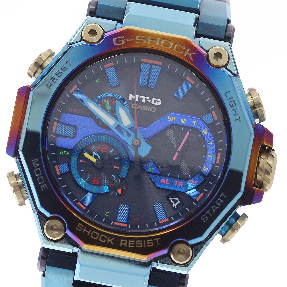 CASIO MT-G Blue Phoenix MTG-B2000PH-2AJR Solar Powered Radio Men's Watch_975448
