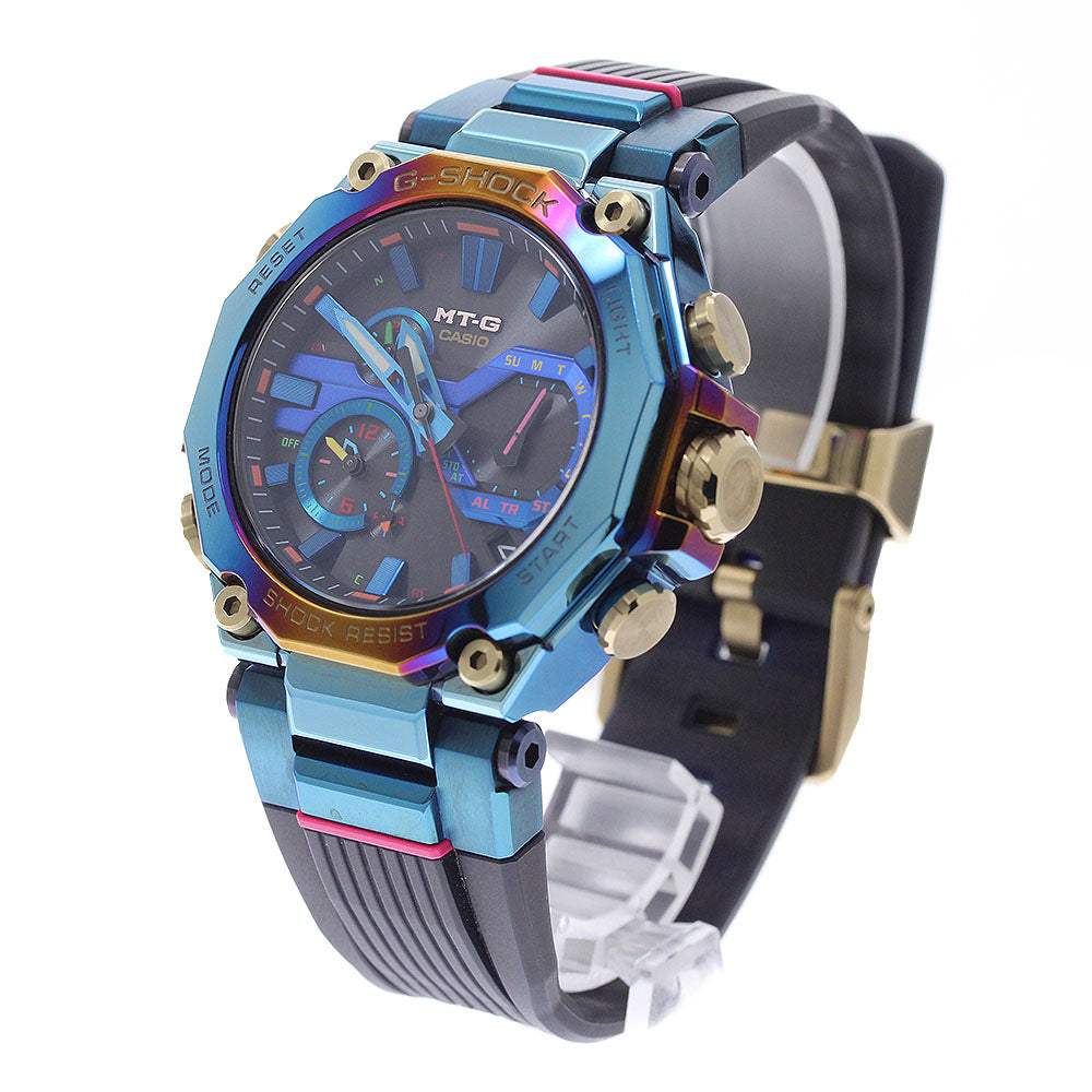 CASIO MT-G Blue Phoenix MTG-B2000PH-2AJR Solar Powered Radio Men's Watch_975448