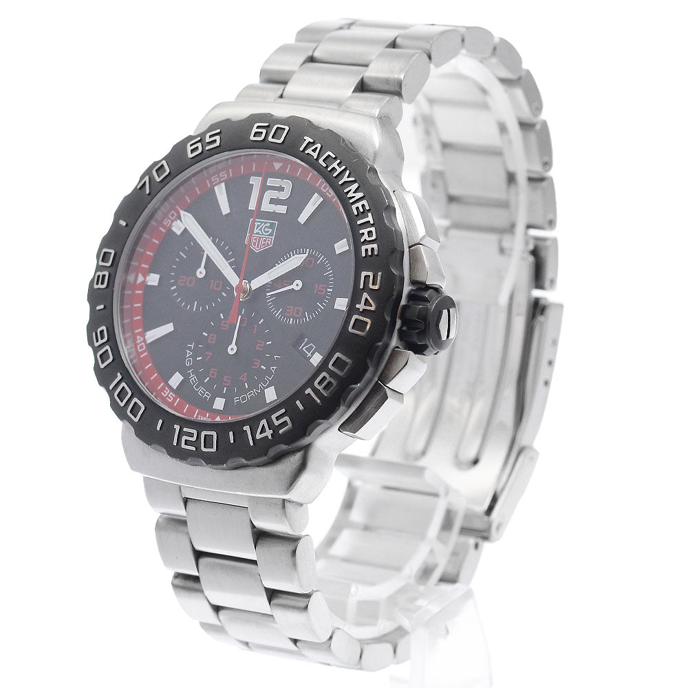 TAG HEUER Formula 1 CAU1116 Chronograph Date black Dial Quartz Men's _975812
