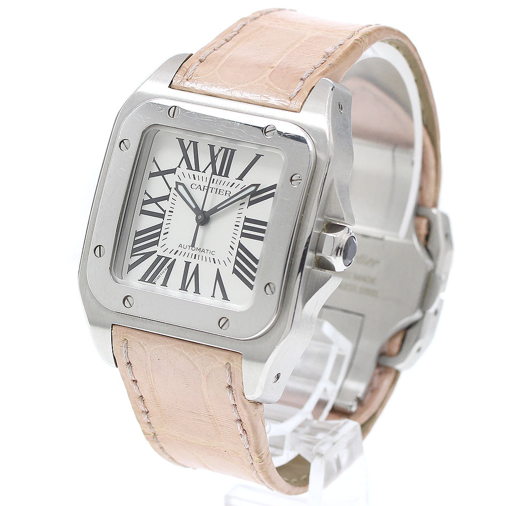 公式】CLOSER｜カルティエ CARTIER W20106X8 サントス100 MM 自動巻き
