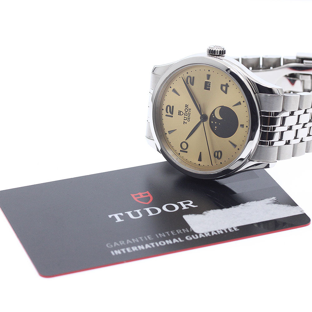TUDOR 1926 Luna 91560 Moon phase gold Dial Automatic Men's Watch_977049
