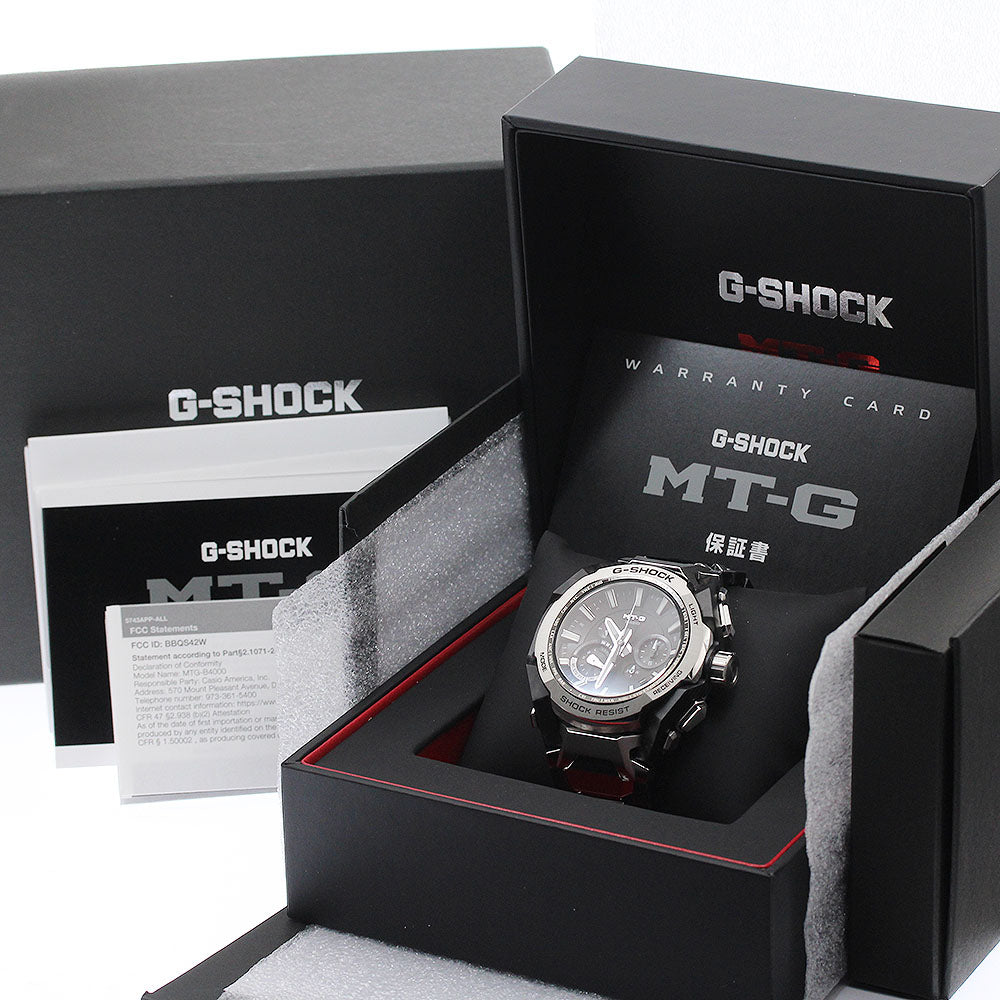 CASIO G-SHOCK MT-G series MTG-B4000D-1AJF Solar Powered Radio Men's Watch_977431