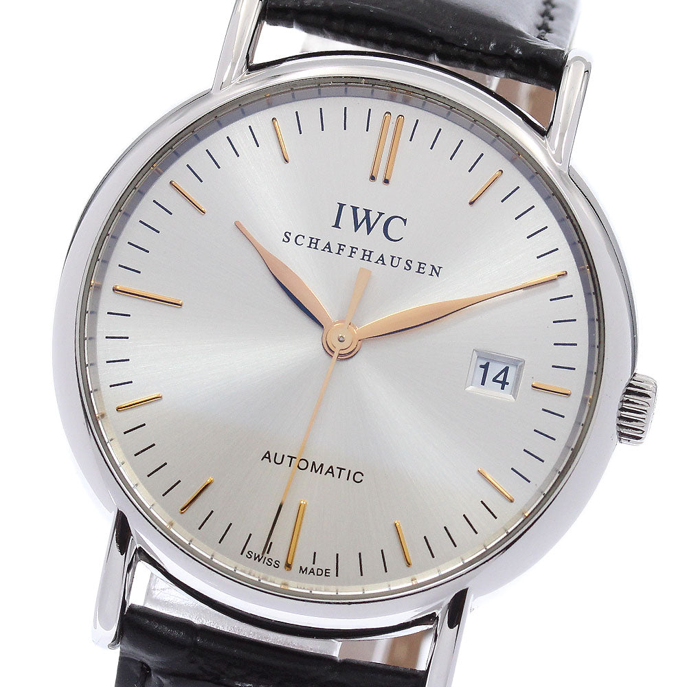 IWC SCHAFFHAUSEN Portofino IW356303 Silver Dial Automatic Men's Watch_978810