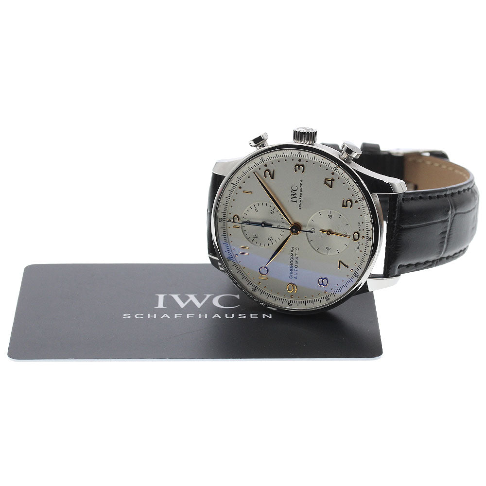 IWC SCHAFFHAUSEN Portuguese Chronograph IW371604 Automatic Men's Watch_978982