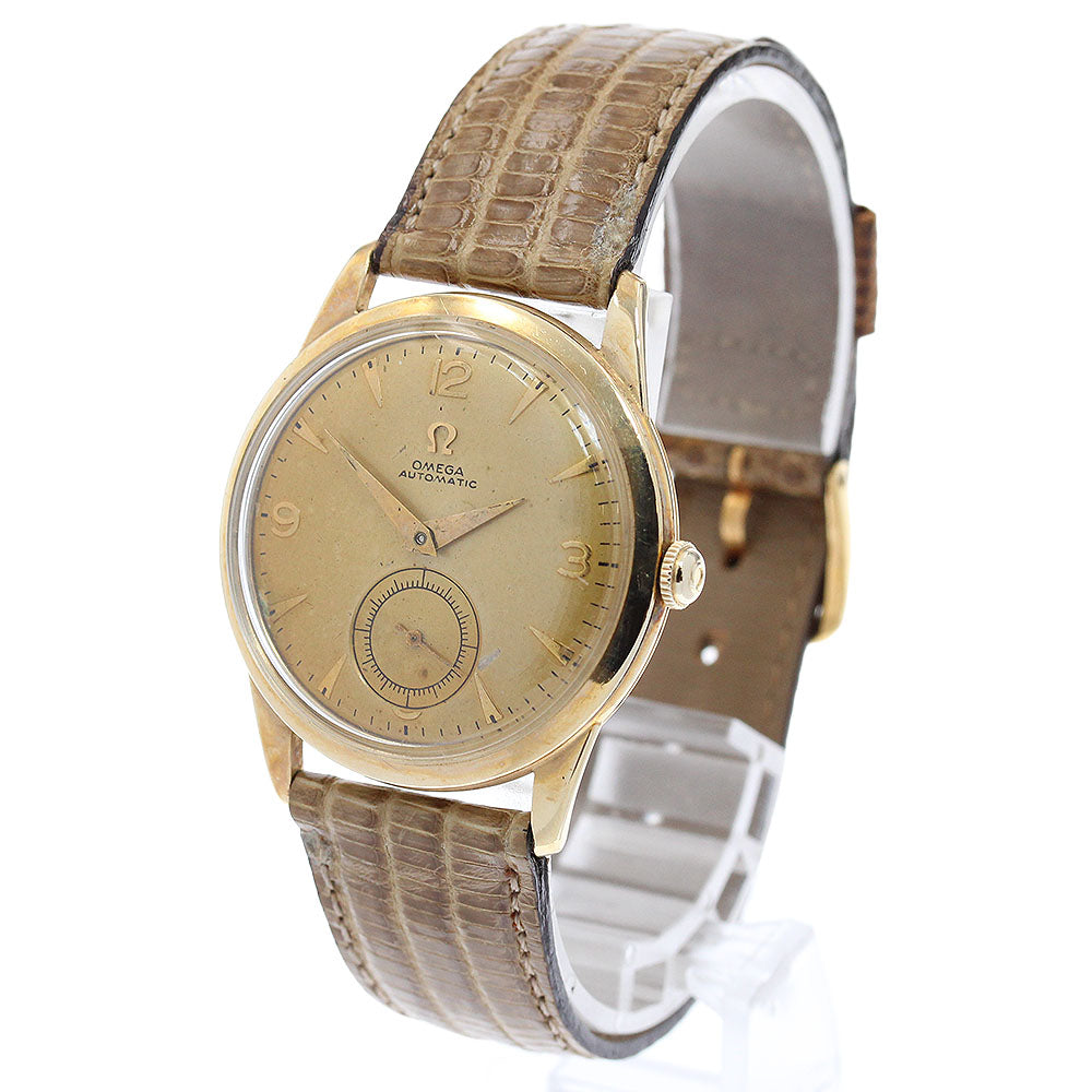 OMEGA F6262 Half Rotor Cal.344 Vintage gold Dial Automatic Men's Watch_980509