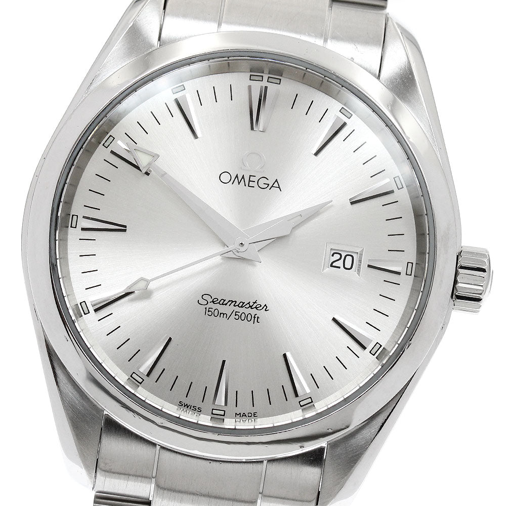 OMEGA Seamaster Aqua Terra 2517.30 Date Silver Dial Quartz Men's Watch_980597