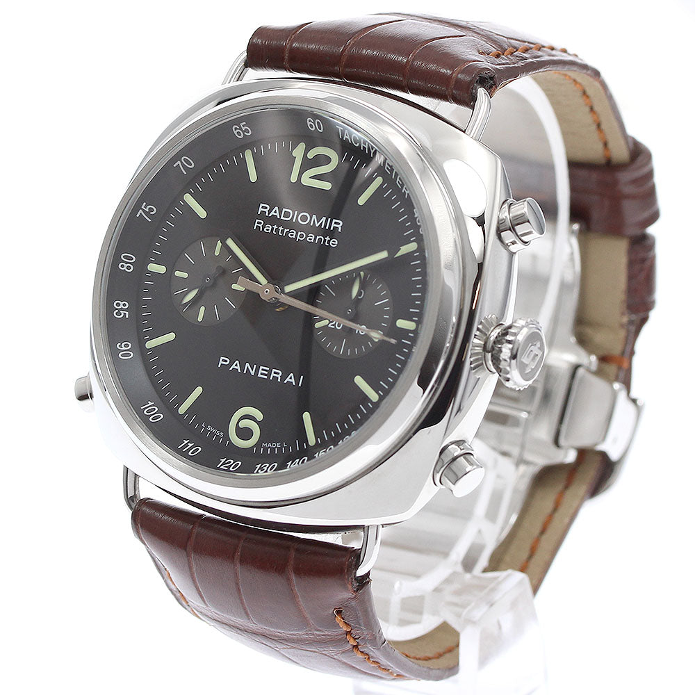 PANERAI Radiomir Rattrapante PAM00214 Chronograph black Dial Automatic Men's Watch_980717