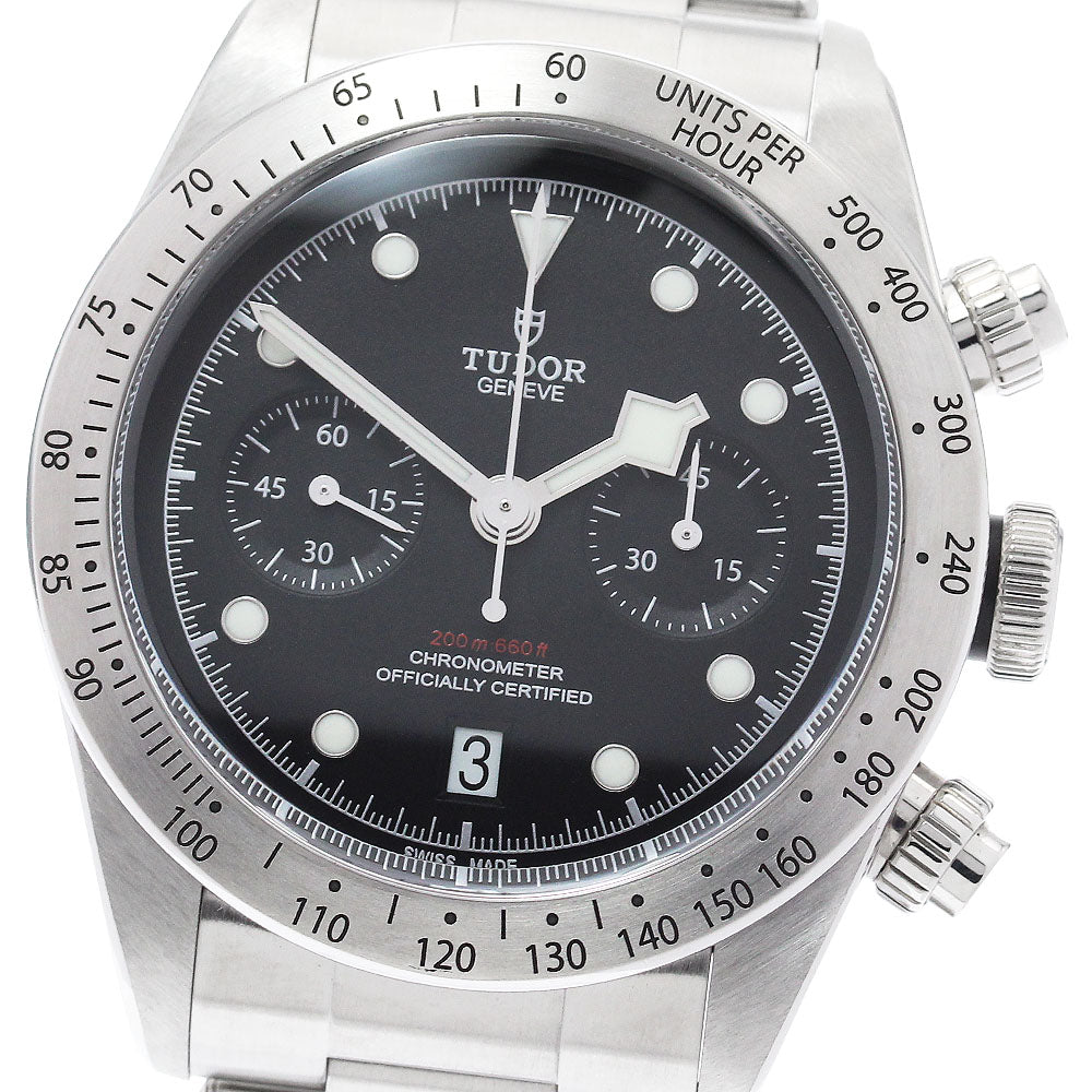 TUDOR Heritage Black Bay 79350 Chronograph Date Automatic Men's Watch_981041