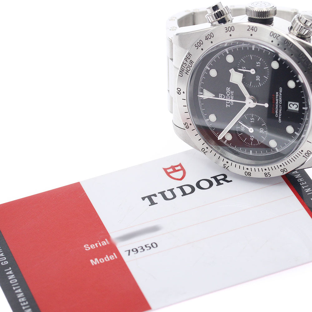 TUDOR Heritage Black Bay 79350 Chronograph Date Automatic Men's Watch_981041