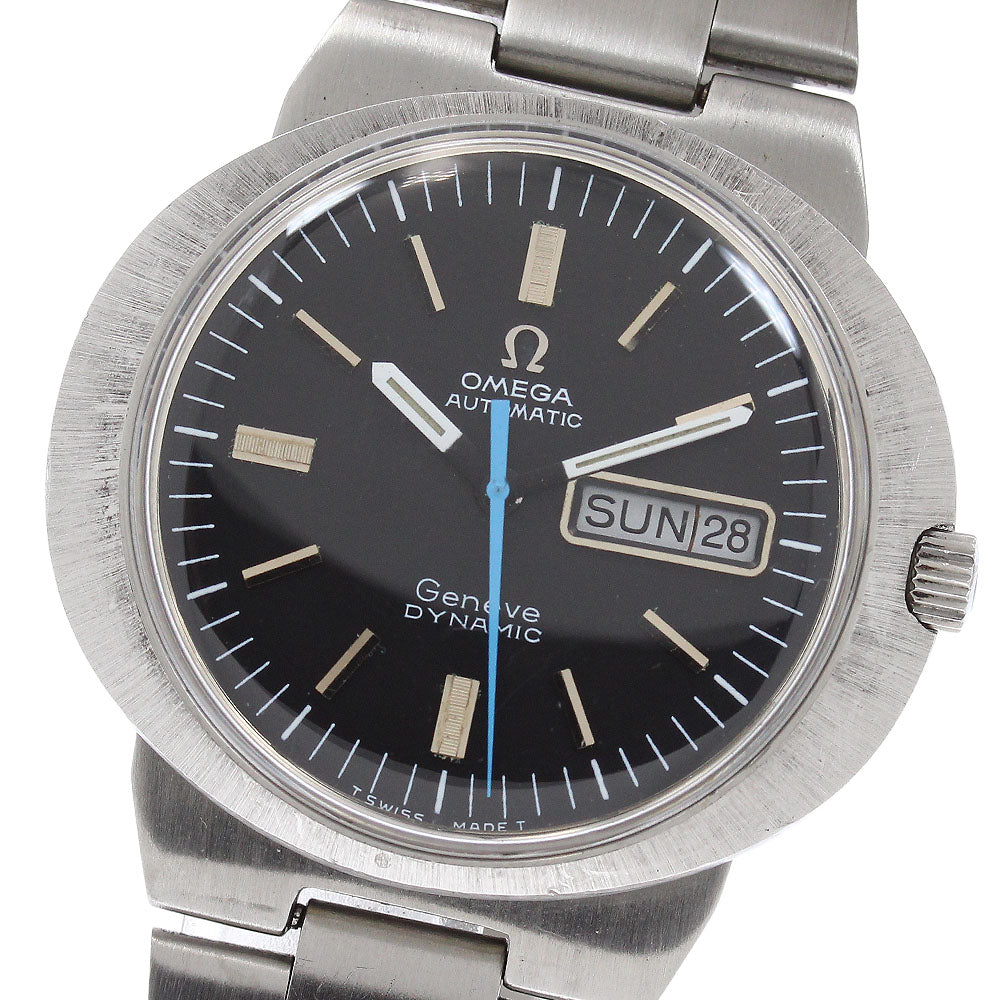 OMEGA Geneve Dynamic TOOL 107 Day date Black Dial Automatic Men's Watch_981888