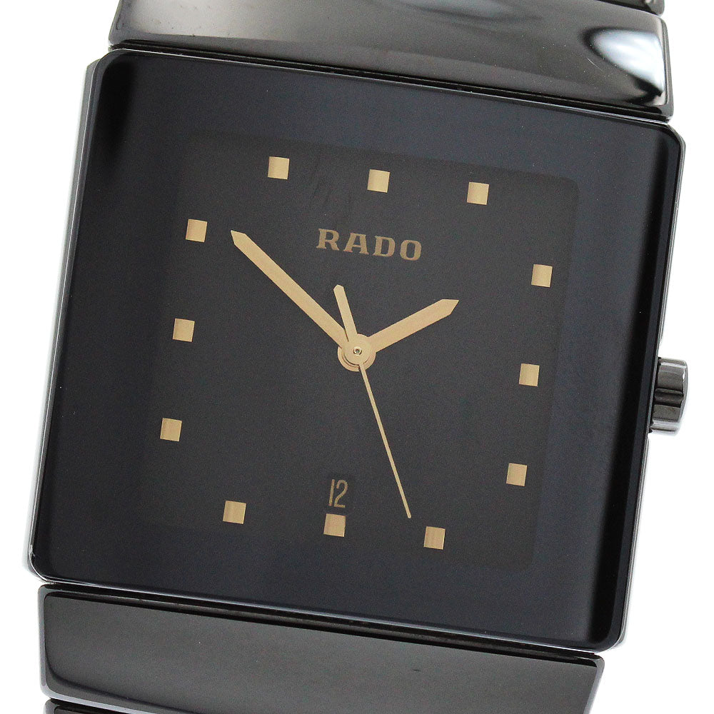 RADO Sintra 152.0335.3/R13335162 Date black Dial Quartz Men's Watch_981916