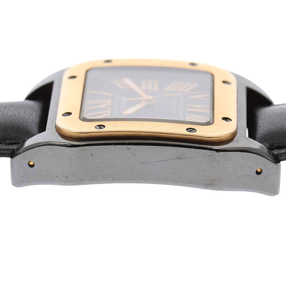 公式】CLOSER｜カルティエ CARTIER W2020007 サントス100 MM K18PG