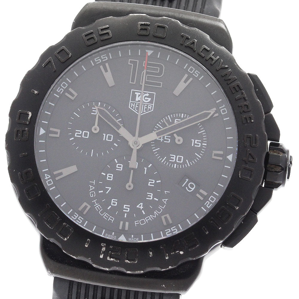 TAG HEUER Formula 1 CAU1114 Chronograph black Dial Quartz Men's Watch_982747