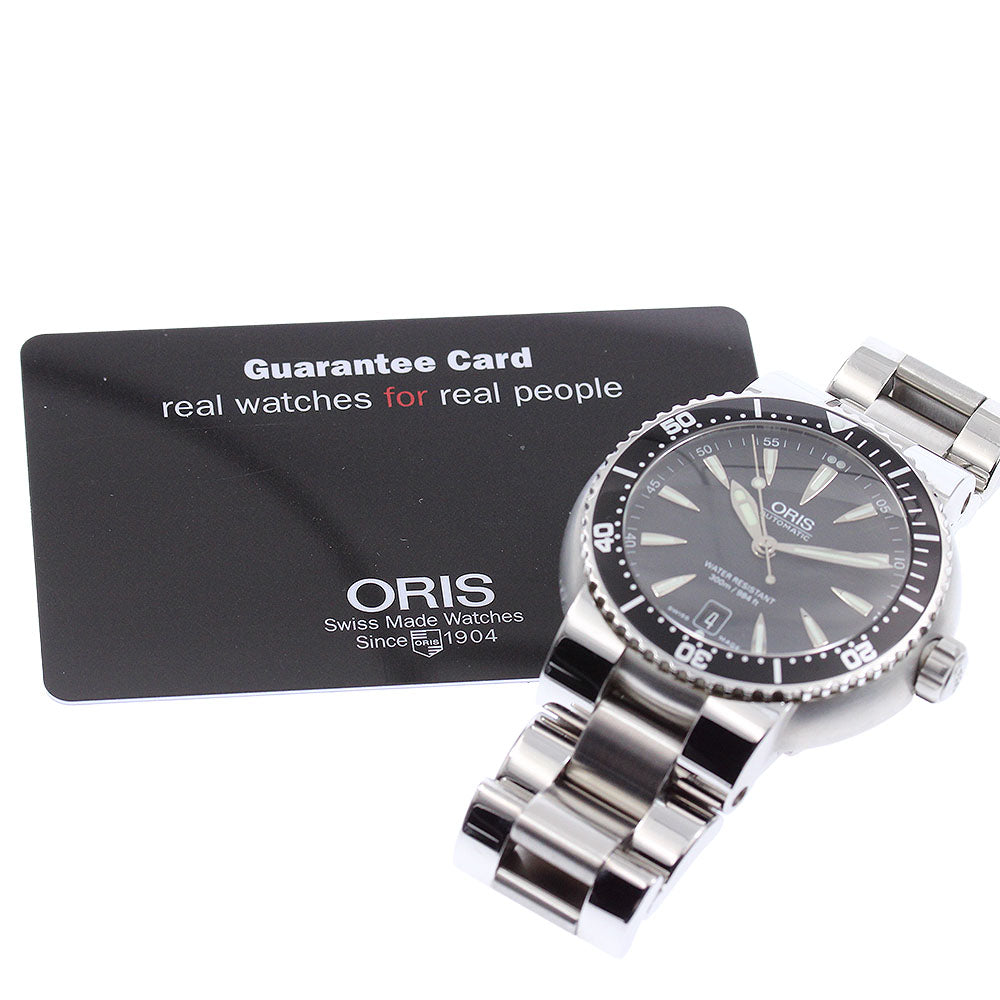 ORIS ダイバーズデイト　7533 自動巻き　ブラック　メンズ　付属品有り 公式】CLOSER｜オリス ORIS 7533 ダイバーズ デイト 自動巻き メンズ