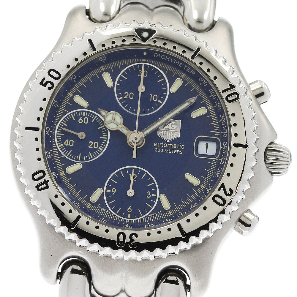 TAG HEUER S/el CG2111-R0 Chronograph Date Navy Dial Automatic Men's Watch_982800