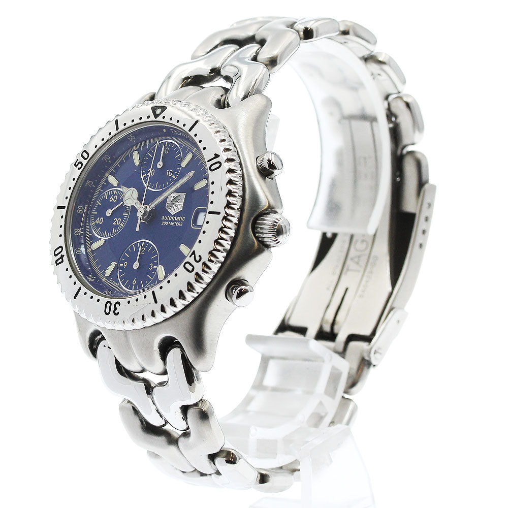 TAG HEUER S/el CG2111-R0 Chronograph Date Navy Dial Automatic Men's Watch_982800