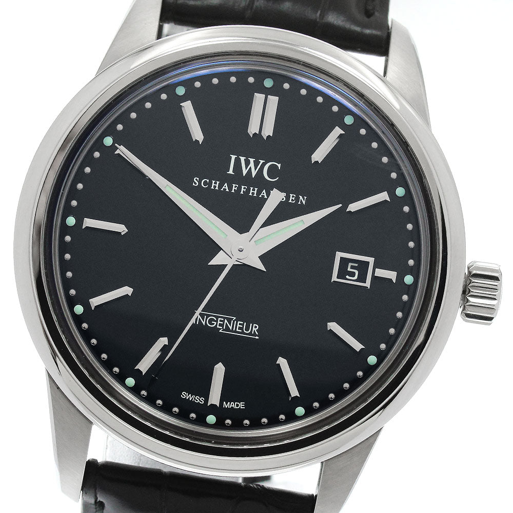 IWC SCHAFFHAUSEN Vintage Ingenieur IW323301 Date black Dial Automatic Men's Watch_983026