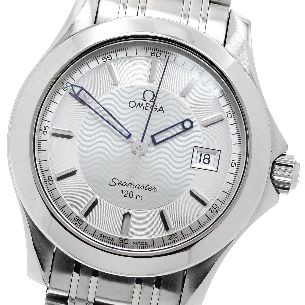 OMEGA Seamaster120 2511.31 Date Silver Dial Quartz Men's Watch_984548