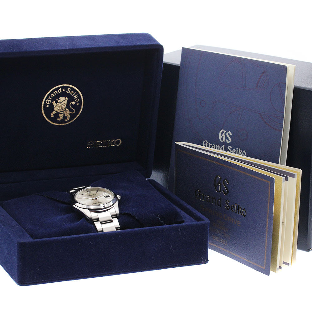 SEIKO Grand Seiko SBGX063/9F62-0AB0 Date Silver Dial Quartz Men's Watch_984931