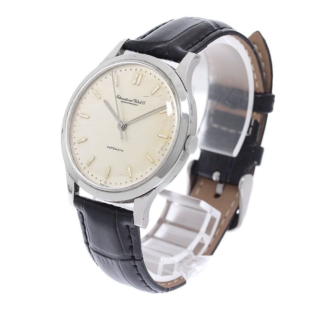 IWC SCHAFFHAUSEN R647A Cal.853 Vintage Redial Silver Dial Automatic Men's Watch_985224