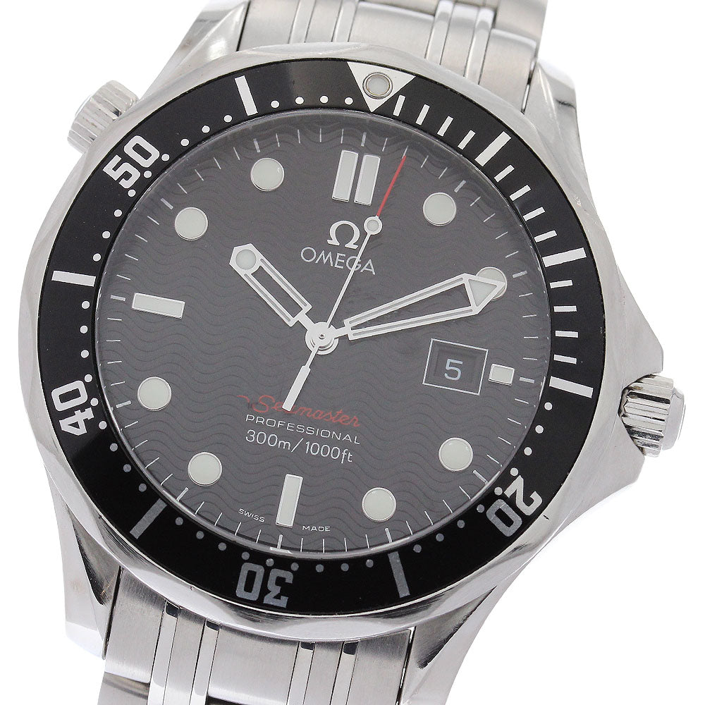 OMEGA Seamaster300 212.30.41.61.01.001 Date black Dial Quartz Men's Watch_988577