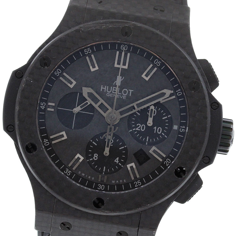 HUBLOT big bang all black carbon 301.QX.1740.GR 500 world limited black Dial Automatic Men's Watch_989460