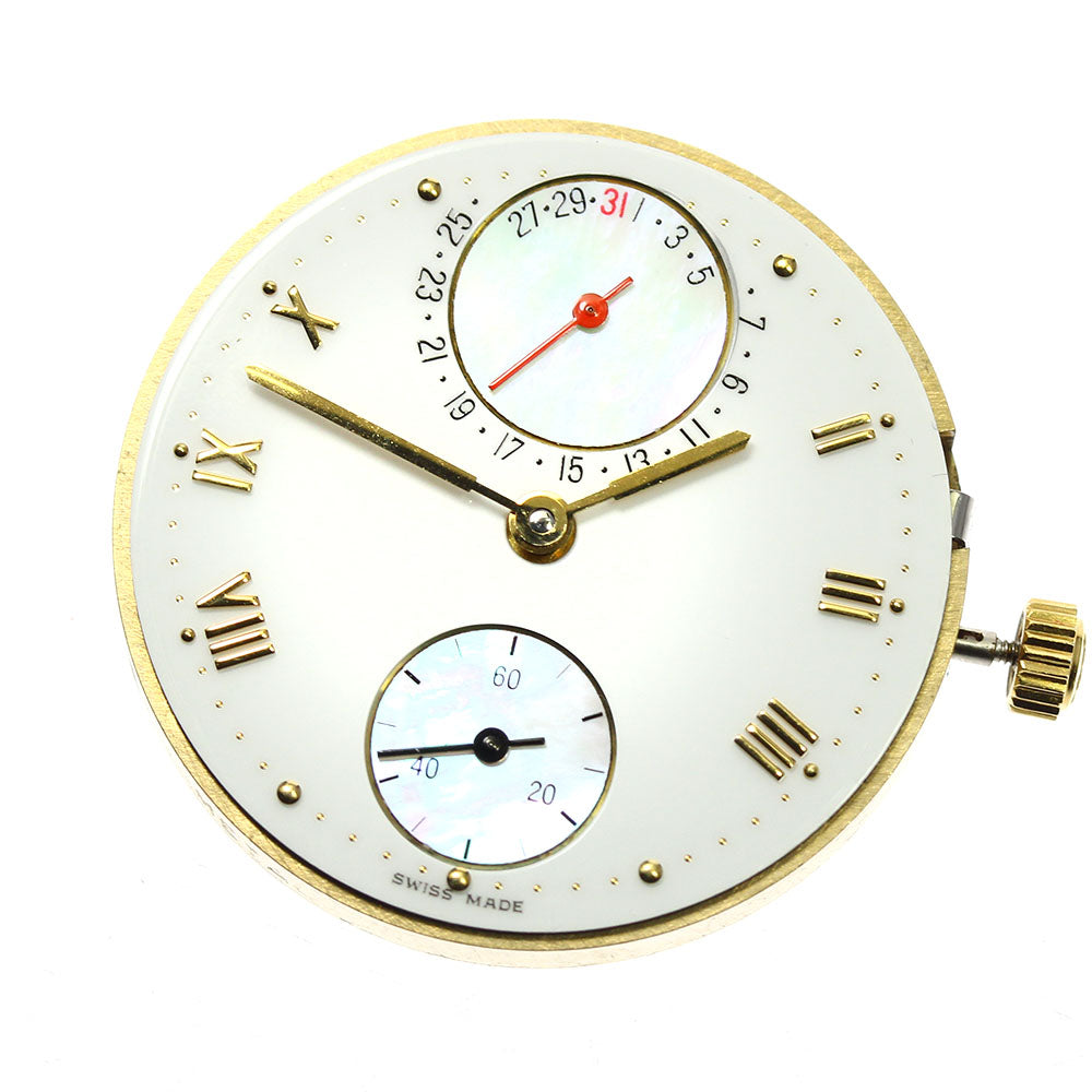 Ulysse Nardin Cal.2892-2 Date Small Second Movement White / shell Dial Automatic Men's Watch_A-126