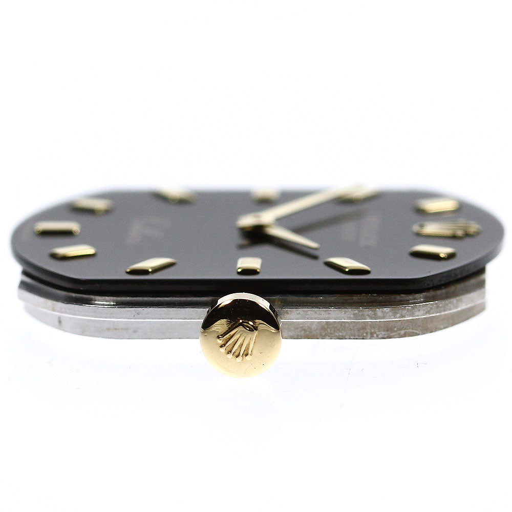 ROLEX Cellini Movement Cal.6620 Horicon dial black Dial Quartz Men's Watch_A-158