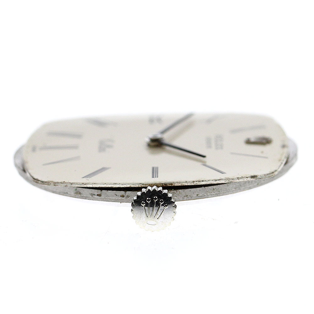 ROLEX Cellini Movement Cal.1600 Silver Dial Hand Winding Men's Watch_A-165