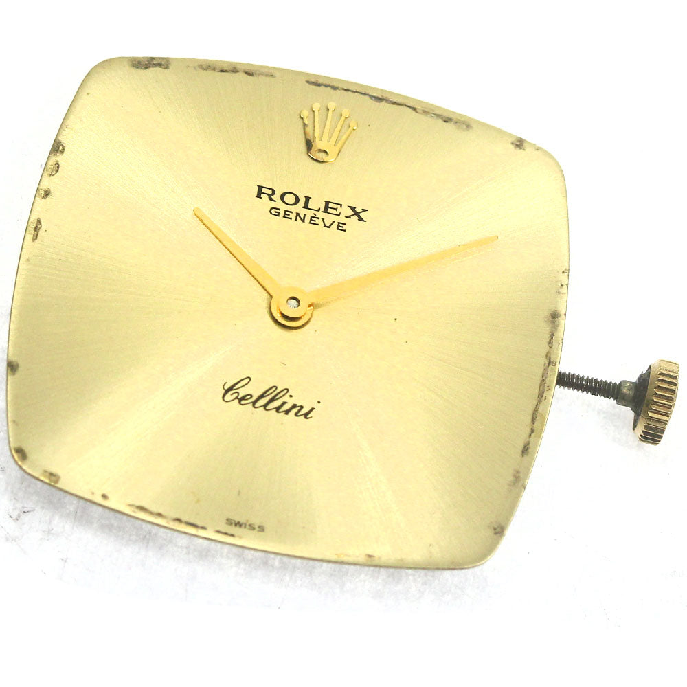 ROLEX Cellini Cal.1600 Movement gold Dial Hand Winding Ladies Watch_A-197