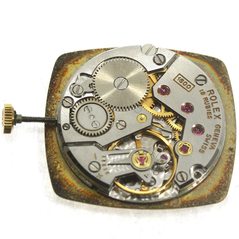 ROLEX Cellini Cal.1600 Movement gold Dial Hand Winding Ladies Watch_A-197