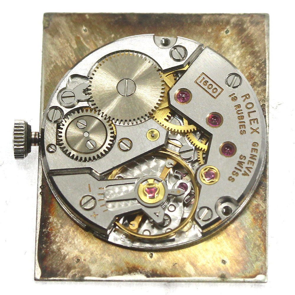 ROLEX Cellini Cal.1600 Movement Silver Dial Hand Winding Men's Watch_A-198