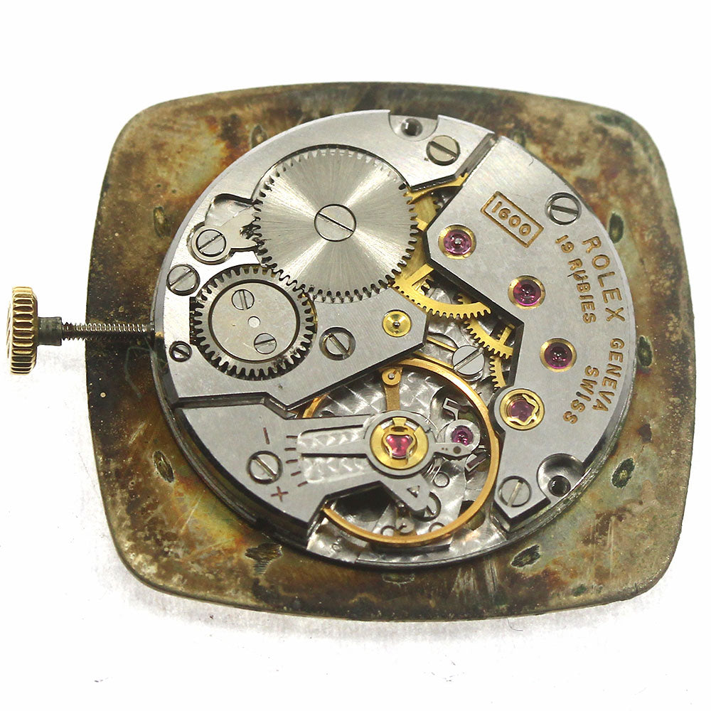 ROLEX Cellini Movement Cal.1600 gold Dial Hand Winding Men's Watch_A-207