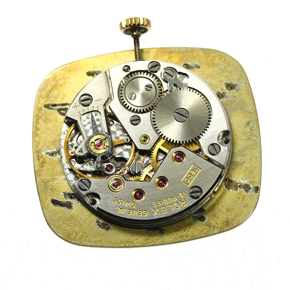ROLEX Cellini Cal.1600 Movement gold Dial Hand Winding Men's Watch_A-215