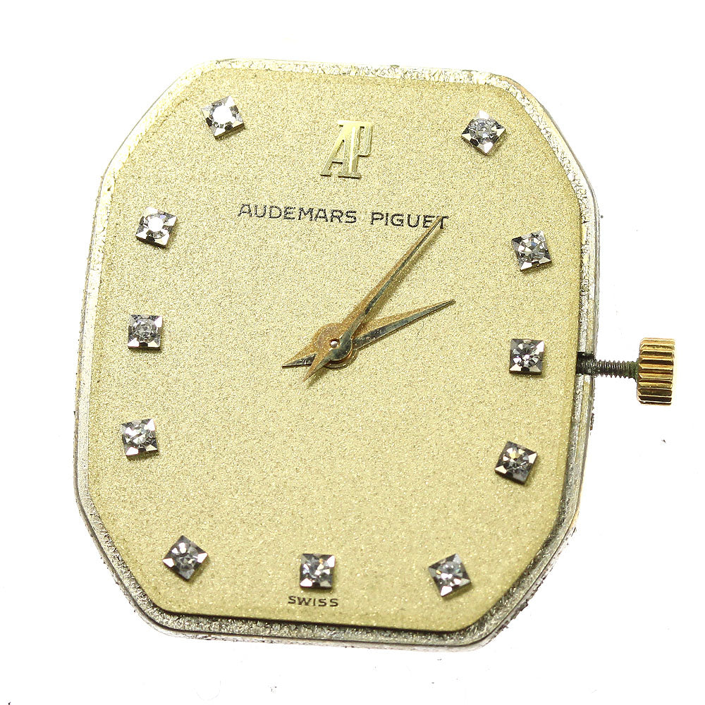 AUDEMARS PIGUET 11P diamond cal.2508 movement gold Dial Quartz Men's Watch_A-224