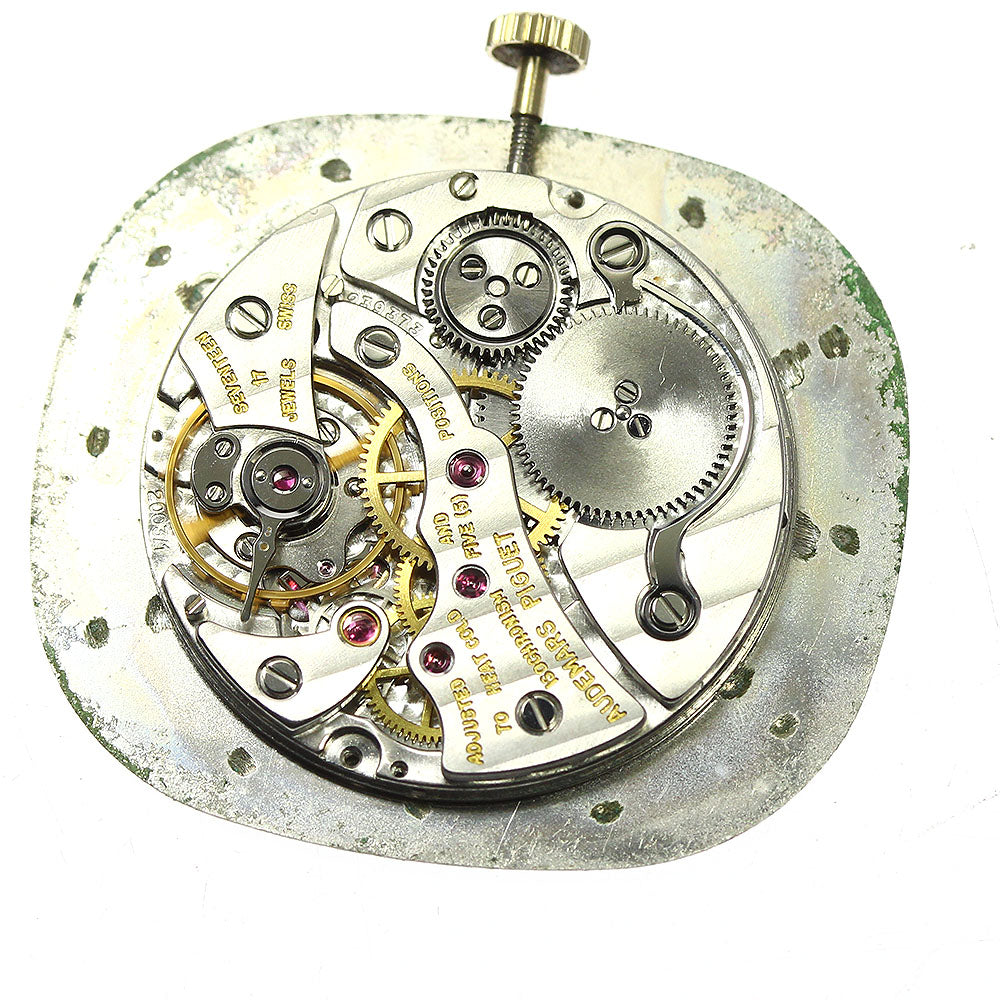 AUDEMARS PIGUET Cal.2003/1 Movement Silver Dial Hand Winding Men's Watch_A-232