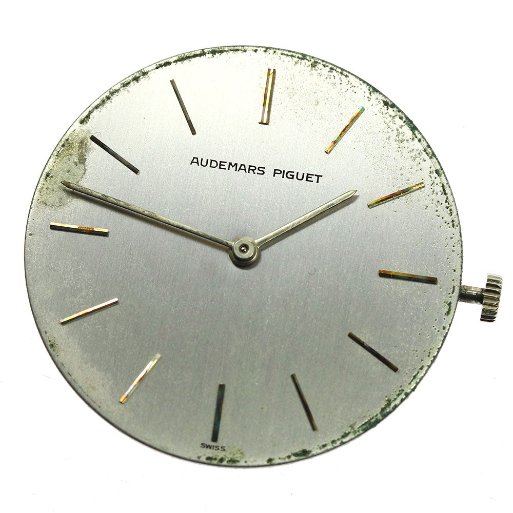 AUDEMARS PIGUET Cal.K2001/1A Movement Silver Dial Hand Winding Men's Watch_A-233