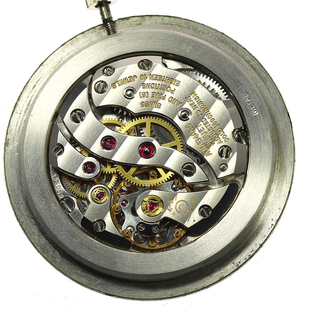 AUDEMARS PIGUET Cal.K2001/1A Movement Silver Dial Hand Winding Men's Watch_A-233