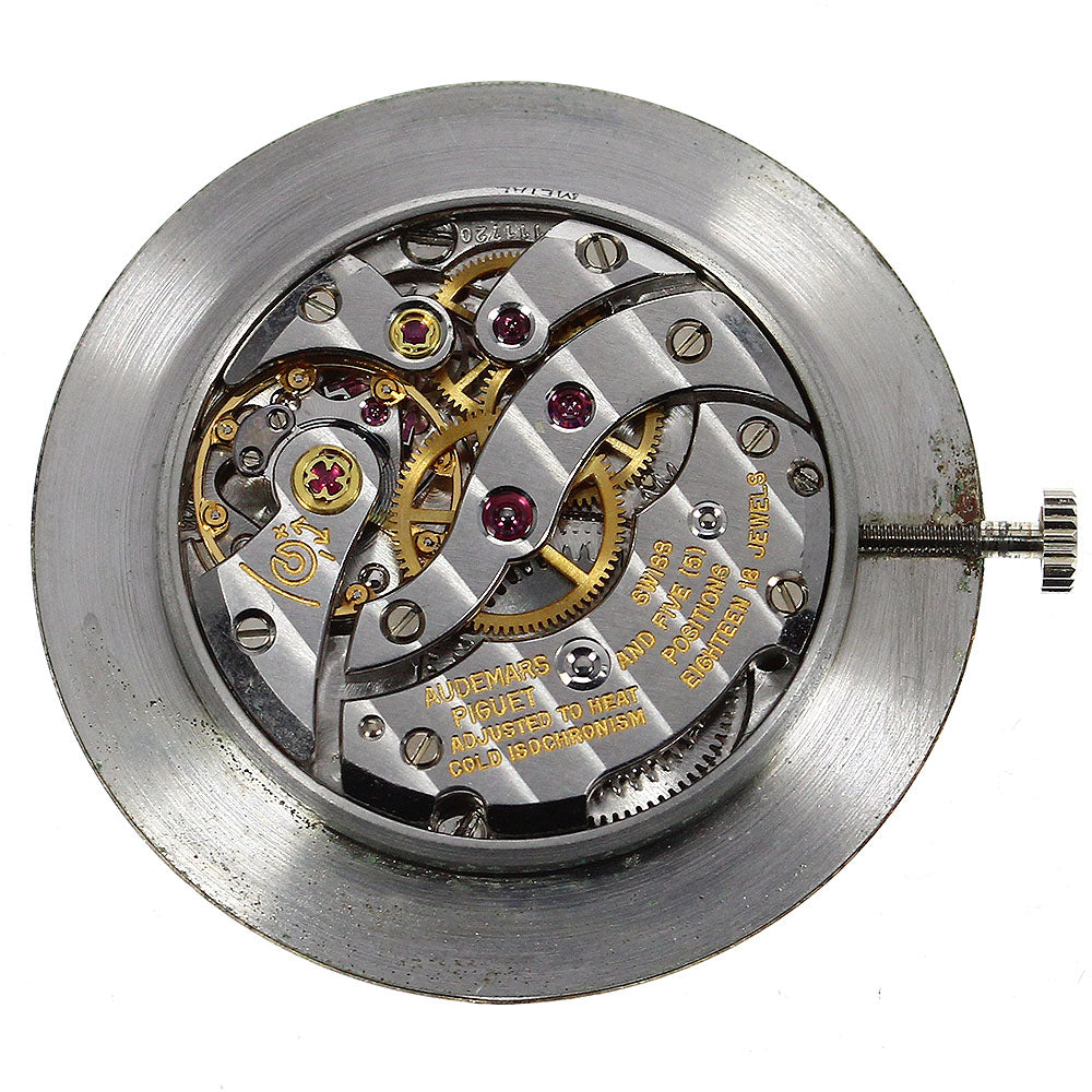 AUDEMARS PIGUET Cal.K2001/1A Movement Silver Dial Hand Winding Men's Watch_A-247
