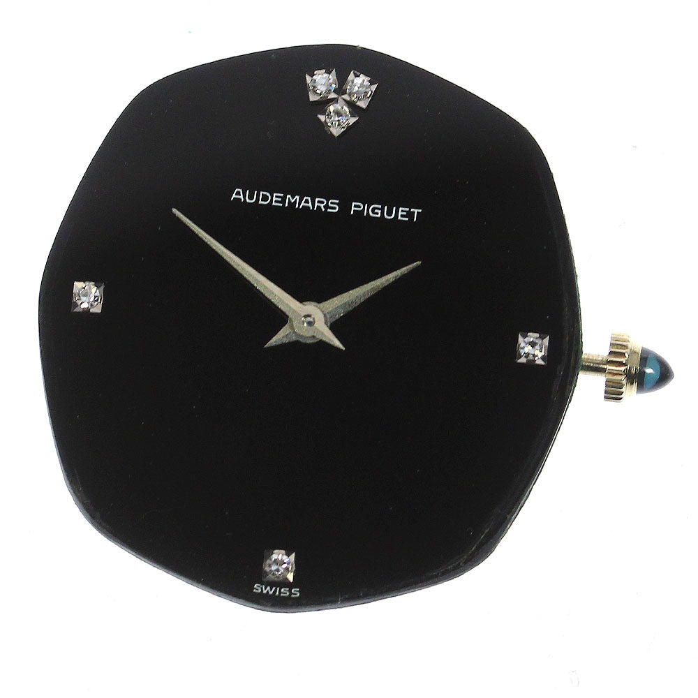 AUDEMARS PIGUET Cal.2003/1 5P movement black Dial Hand Winding Men's Watch_A-249