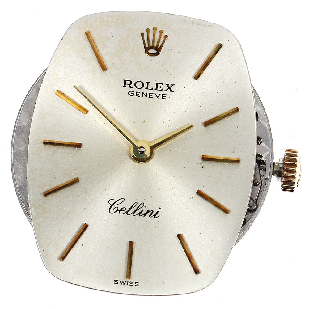 ROLEX Cellini Cal.1600 Movement Silver Dial Hand Winding Ladies Watch_A-256