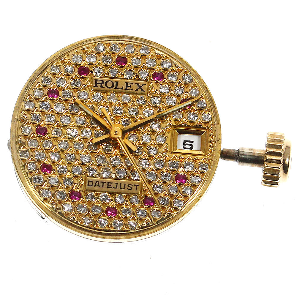 ROLEX DATEJUST Cal.2135 after-diamond movement gold Dial Automatic Ladies Watch_A-257