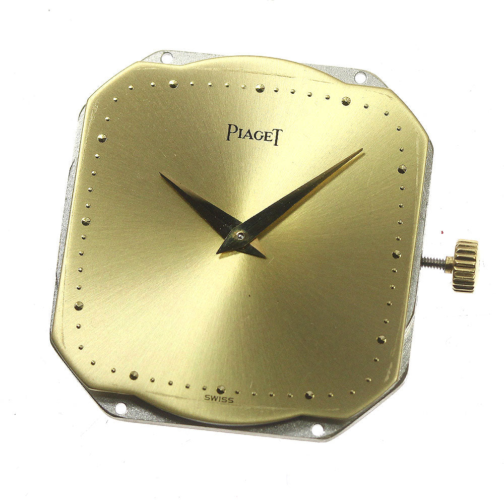PIAGET Cal.9P2 Movement gold Dial Hand Winding Men's Watch_A-45