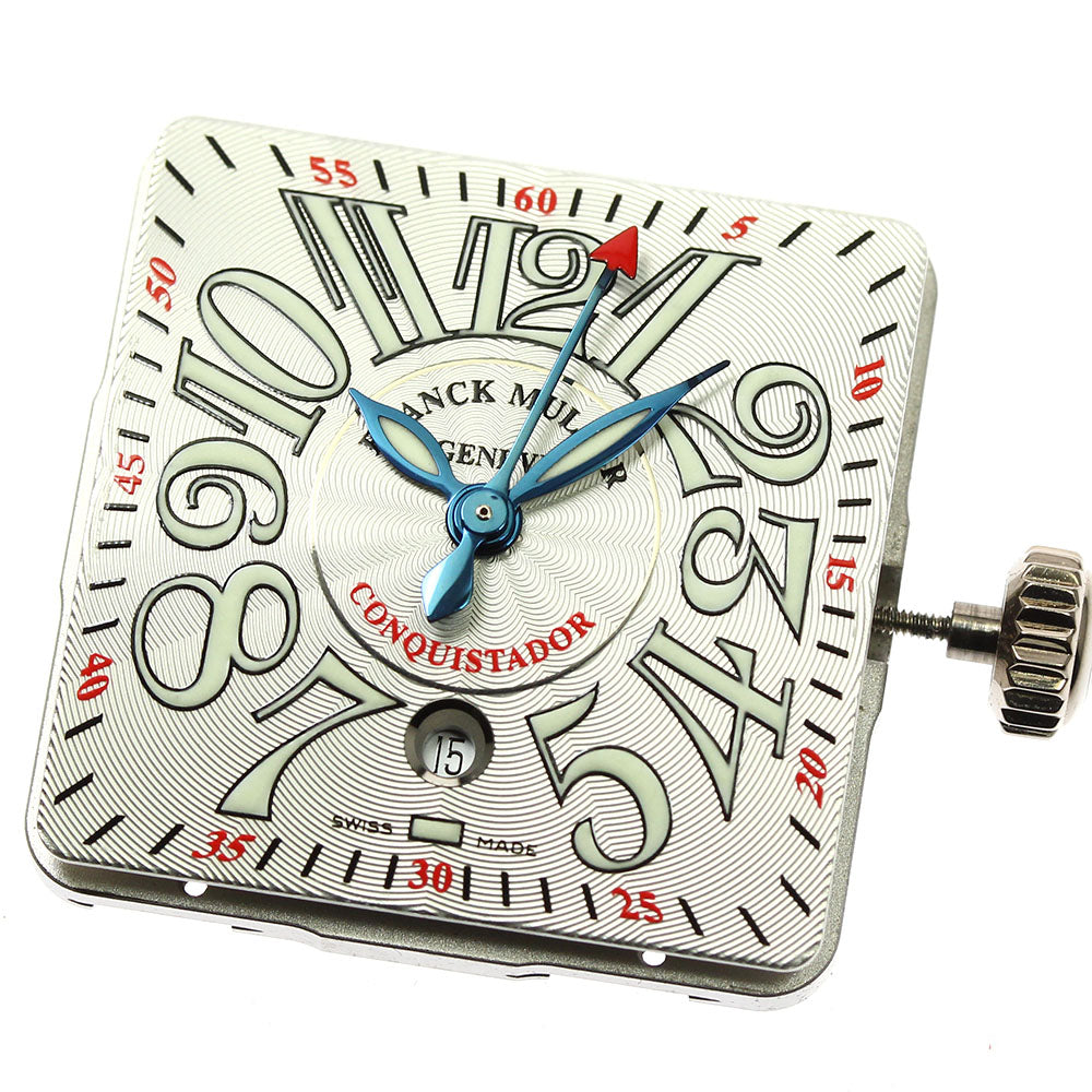 FRANCK MULLER Conquistador Movement: Platinum rotor Cal.2671 Silver Dial Automatic Ladies Watch_A-77