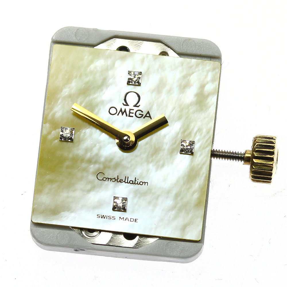 OMEGA Constellation Shell dial cal.1376 movement shell Dial Quartz Ladies Watch_A-82