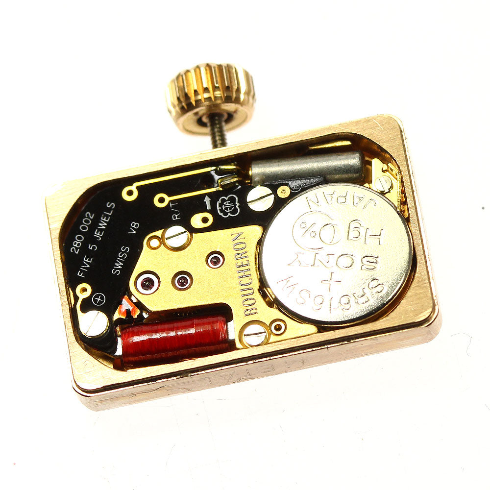 Boucheron cal.280.002 movement gold Dial Quartz Ladies Watch_A-83