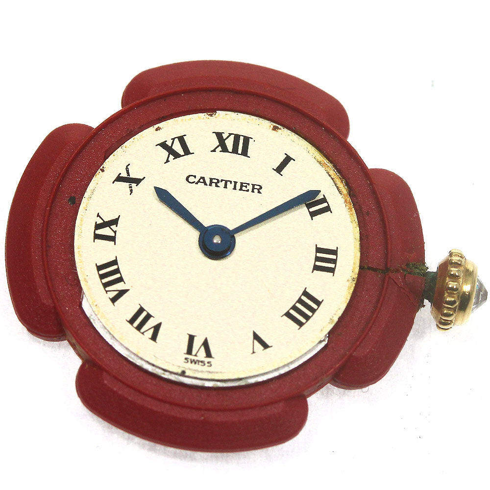 CARTIER Cal.057 Movement beige Dial Quartz Ladies Watch_A-92