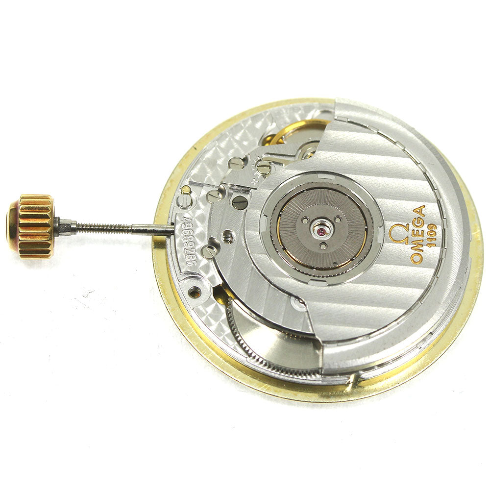 OMEGA Seamaster Date cal.1109 movement gold Dial Automatic Men's Watch_A-93