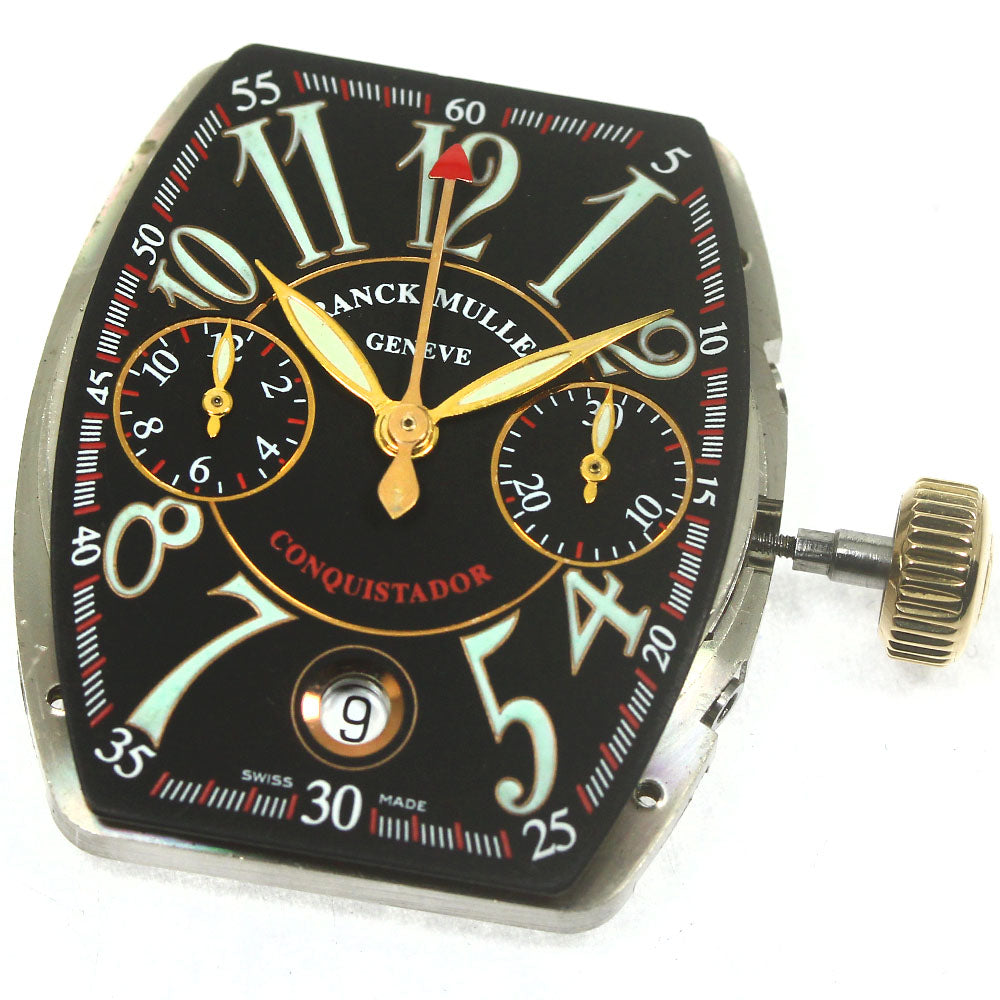 FRANCK MULLER Conquistador Cal.1185 Platinum rotor movement black Dial Automatic Men's Watch_A-94
