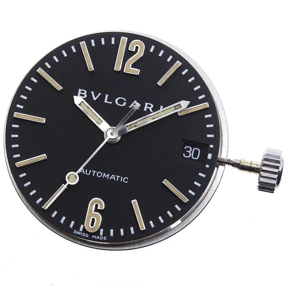 BVLGARI Cal.220MBBL Date Movement black Dial Automatic Men's Watch_B14